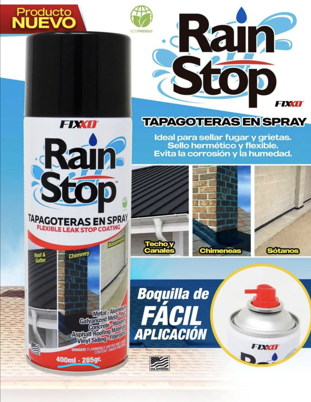 TAPATECH™ - Nuevo Spray Reparador Adiós a las Filtraciones+ENVIO GRATIS